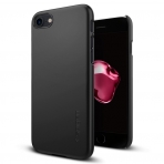Spigen iPhone 7 Thin Fit Klf-Black