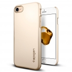 Spigen iPhone 7 Plus Thin Fit Klf-Champagne Gold