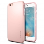 Spigen iPhone 6S Plus / 6 Plus Thin Fit Hybrid Klf-Rose Gold