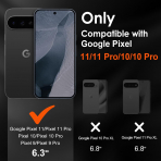 ivoler Google Pixel 11 Ekran Koruyucu (3 Adet)