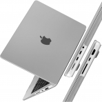 TWOLSKOO MacBook Pro M1/M4 Uyumlu Klf (14 in)-Matte Grey