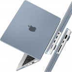 TWOLSKOO MacBook Pro M1/M4 Uyumlu Klf (14 in)-Matte Blue