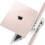 TWOLSKOO MacBook Pro M1/M4 Uyumlu Klf (14 in)-Glitter Starlight