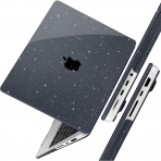 TWOLSKOO MacBook Pro M1/M4 Uyumlu Klf (14 in)-Glitter Black