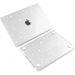 TWOLSKOO MacBook Pro M1/M4 Uyumlu Klf (14 in)-Glitter Clear