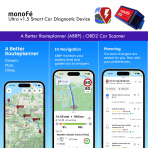 monoFe ABRP Ultra v1.5 OBD 2 Ak�ll� Ara� Tan� Cihaz�