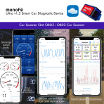 monoFe CarScanner Ultra v1.5 OBD 2 Ara� Tan� Cihaz�