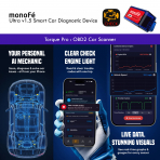 monoFe Torque Ultra v1.5 OBD 2 Ak�ll� Ara� Tan� Cihaz� 