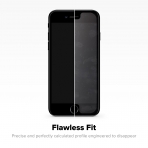 mophie Apple iPhone 8 Plus 3D Cam Ekran Koruyucu (Beyaz)