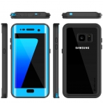 punkcase Galaxy S7 Edge Extreme Serisi Su Geirmez Klf-Light Blue