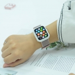 pzoz Apple Watch 4 Koruyucu Klf (40mm)-White