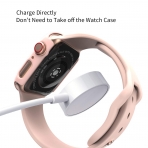 pzoz Apple Watch 4 Koruyucu Klf (44mm)-Pink