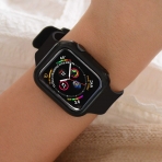 pzoz Apple Watch 4 Koruyucu Klf (44mm)-Black