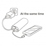 Romoss SOFUN 1 DC5V 1A 2600 mAh Harici Batarya (K�l�f Hediye)