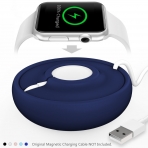 Silicone Maid LLC Apple Watch arj stasyonu-Macaron Dark Blue