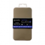 Spada iPhone 6S/6 PLUS Full Fitted 0.33 mm Temperli Ekran Cam (Beyaz)