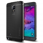 Spigen Galaxy Note 4 Case Neo Hybrid Metal Klf-Gun Metal