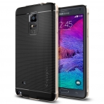 Spigen Galaxy Note 4 Case Neo Hybrid Metal Klf-Champagne Gold