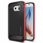 Spigen Galaxy S6 Case Neo Hybrid Metal ereve-Red