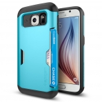 Spigen Galaxy S6 Slim Armor CS Klf-Blue Topaz