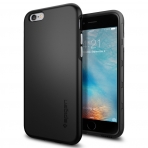 Spigen iPhone 6S / 6 Thin Fit Hybrid Klf-Black