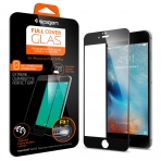 Spigen iPhone 6S Plus / 6 Plus Full Cover Cam Ekran Koruyucu-Black