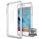 Spigen iPhone 6s / 6 Ultra Hybrid TECH (MIL-STD-810G) Klf-Crystal White