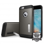 Spigen iPhone 6 / 6S Plus Slim Armor (MIL-STD-810G) Klf-Gunmetal