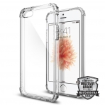 Spigen iPhone SE Crystal Shell (MIL-STD-810G) Klf-Clear Crsytal