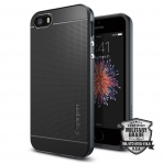 Spigen iPhone SE / 5S / 5 Neo Hybrid (MIL-STD-810G) Klf-Metal Slate