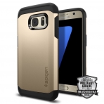 Spigen Galaxy S7 Tough Armor Klf (MIL-STD-810G)-Champagne Gold