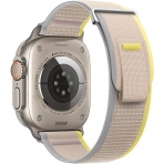 surundo Apple Watch Ultra 2. Nesil Kay (49mm)-Yellow Gray