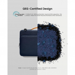 tomtoc 360 MacBook Air/Pro M1/M2 Uyumlu Askl Laptop antas(16 in)-Navy Blue