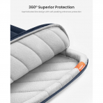 tomtoc 360 MacBook Air/Pro M1/M2 Uyumlu Askl Laptop antas(16 in)-Navy Blue