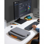 tomtoc 360 MacBook Air/Pro M1/M2 Uyumlu Askl Laptop antas(16 in)-Gray