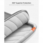 tomtoc 360 MacBook Air/Pro M1/M2 Uyumlu Askl Laptop antas(16 in)-Gray