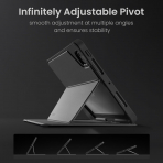 tomtoc Apple iPad Pro M4 Inspire-Pivot Klf (11 in)