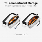 tomtoc Aviator-T35 X-Pac Aksesuar antas(3.5L)-White