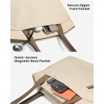 tomtoc Versatile-T23 Tote Laptop antas (15-16 in)-Khaki 