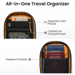 tomtoc Aviator-T37 X-Pac Askl RFID Seyahat antas-Black