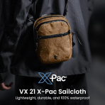 tomtoc Aviator-T37 X-Pac Askl RFID Seyahat antas-Brown