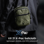 tomtoc Aviator-T37 X-Pac Askl RFID Seyahat antas-Green