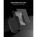 tomtoc Detachable Ultra iPad Pro Klf (11 in)-Leather Black