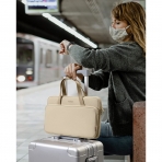 tomtoc A12 Laptop Omuz antas (13-14 in) -Beige