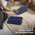 tomtoc Light A18 MacBook Neo Laptop �antas� (13 in�)-Navy Blue