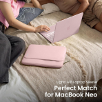 tomtoc Light A18 MacBook Neo Laptop �antas� (13 in�)-Pink