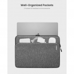 tomtoc Light A18 Slim Laptop �antas� (15 in�)-Dark Gray