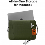 tomtoc MacBook Pro M5/Pro Max 360 K�l�f (16in�)-Green