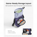 tomtoc Nintendo Switch 2 Askl apraz anta-Purple