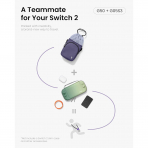 tomtoc Nintendo Switch 2 Askl apraz anta-Purple